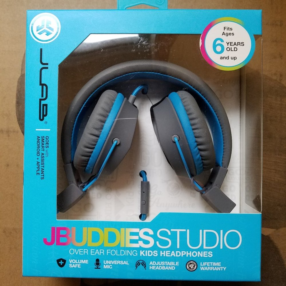 Kids JLab JBuddies Studio Volume Safe Over-Ear Hea
